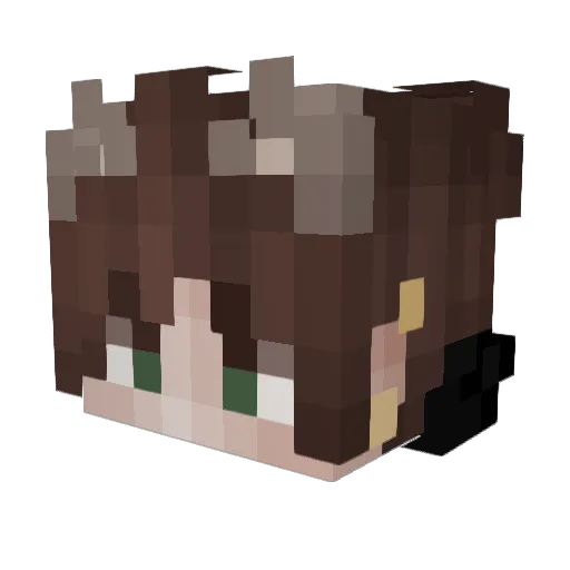 killer2kill Minecraft avatar head, 3D render