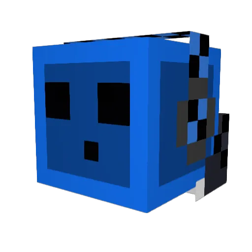 killer3443 Minecraft avatar head, 3D render