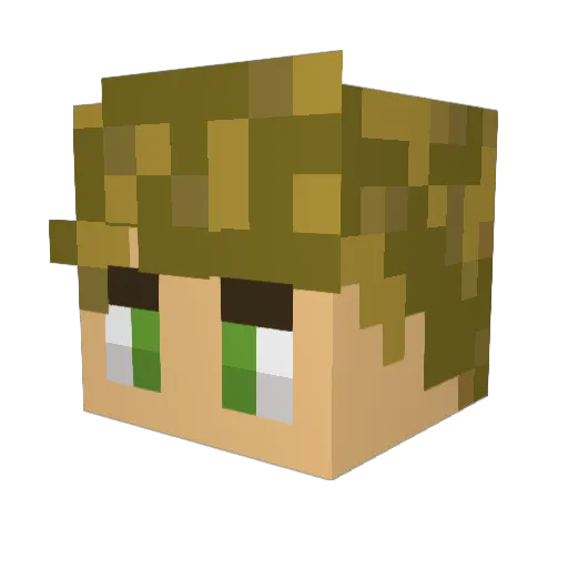 killer__1 Minecraft avatar head, 3D render