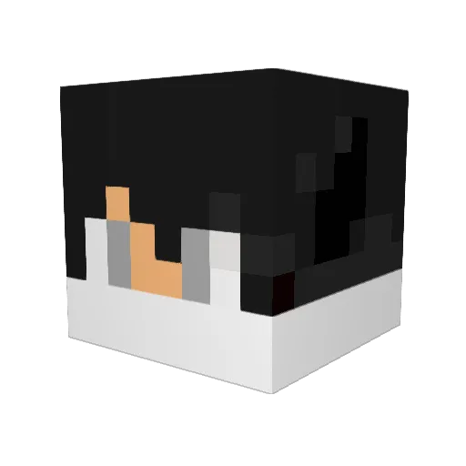 killer_mega1 Minecraft avatar head, 3D render