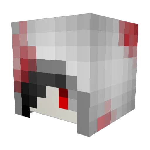 killer_ow Minecraft avatar head, 3D render