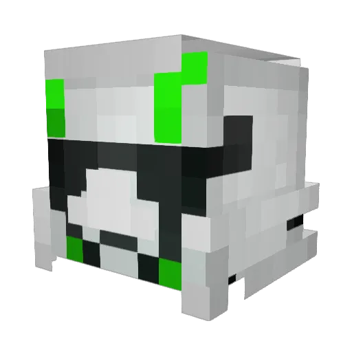 killer_the_king Minecraft avatar head, 3D render