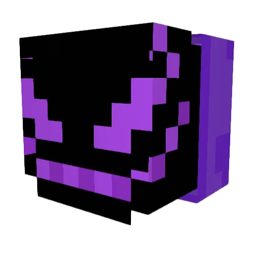 killer_v42 Minecraft avatar head, 3D render