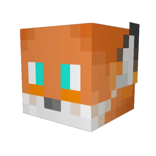 killerank202 Minecraft avatar head, 3D render