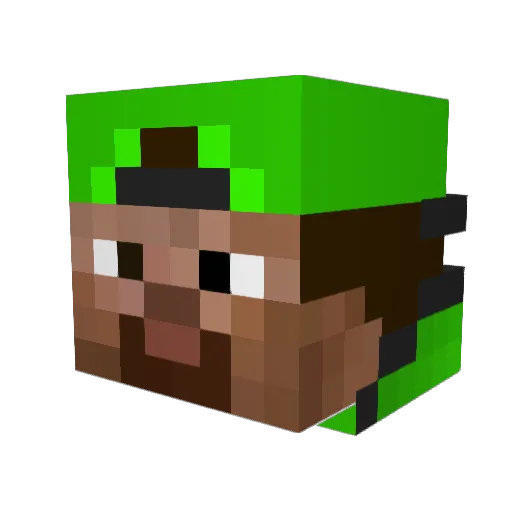 killercamp99 Minecraft avatar head, 3D render