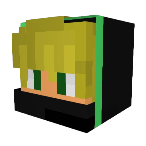 killerclown2060 Minecraft avatar head, 3D render
