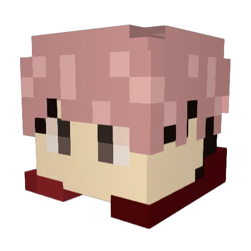killereofdis Minecraft avatar head, 3D render