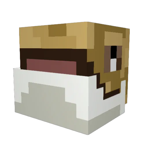 killerface38 Minecraft avatar head, 3D render