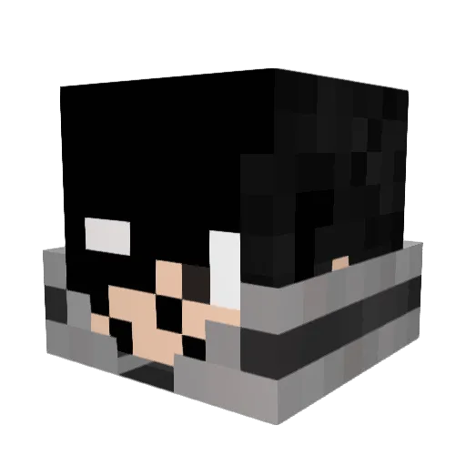 killerfox116 Minecraft avatar head, 3D render