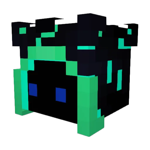 killerfrix Minecraft avatar head, 3D render