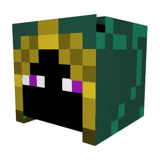 killerfrog23 Minecraft avatar head, 3D render