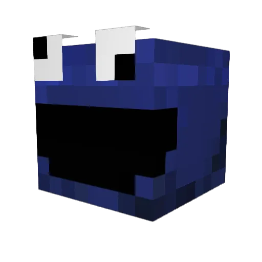 killergoat Minecraft avatar head, 3D render