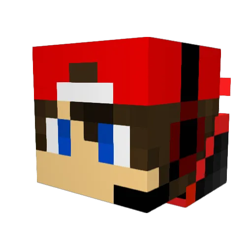 killerjames2009 Minecraft avatar head, 3D render