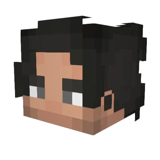 killerleo10 Minecraft avatar head, 3D render