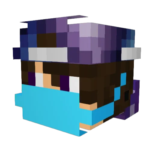 killermi1904 Minecraft avatar head, 3D render