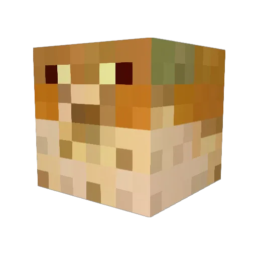 killerms0 Minecraft avatar head, 3D render