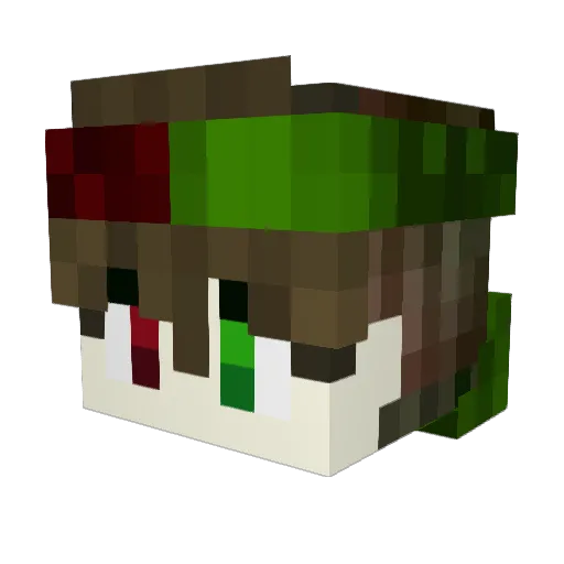 killerpatel62210 Minecraft avatar head, 3D render