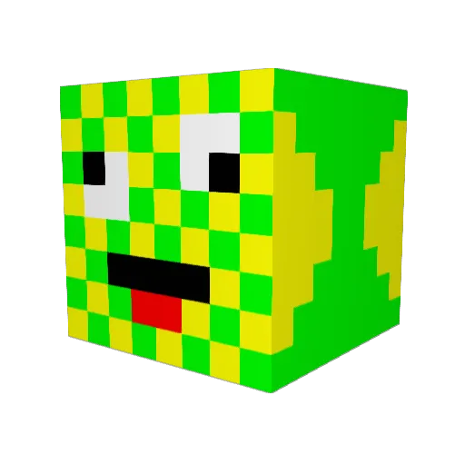 killerpiklz Minecraft avatar head, 3D render