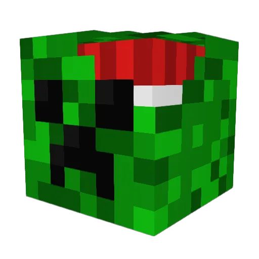 killerplan Minecraft avatar head, 3D render