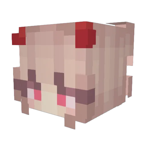 killerqueen11037 Minecraft avatar head, 3D render