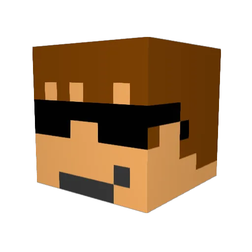 killersupreme321 Minecraft avatar head, 3D render