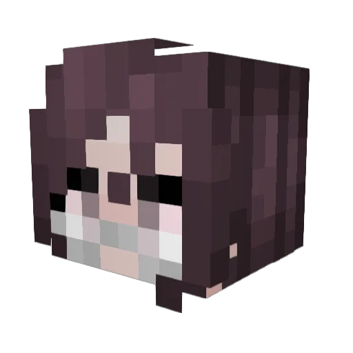 killersyo Minecraft avatar head, 3D render