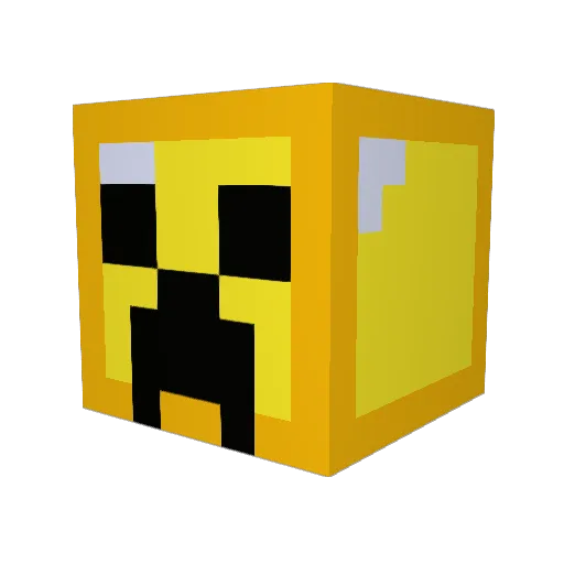 killervor Minecraft avatar head, 3D render