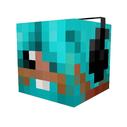 killethechorus Minecraft avatar head, 3D render