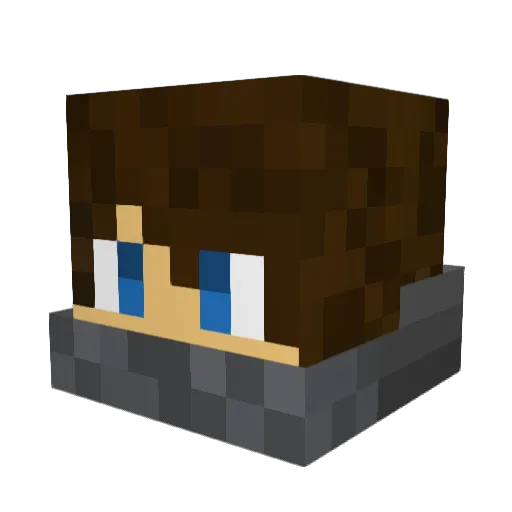 killevery555 Minecraft avatar head, 3D render