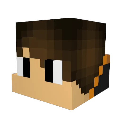 killface27bro Minecraft avatar head, 3D render