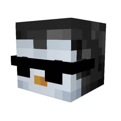 killmanii Minecraft avatar head, 3D render