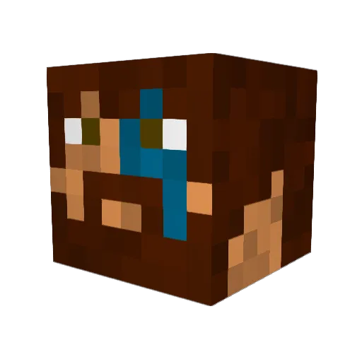 killo246 Minecraft avatar head, 3D render