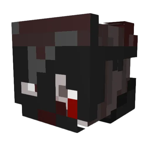 killoman92 Minecraft avatar head, 3D render