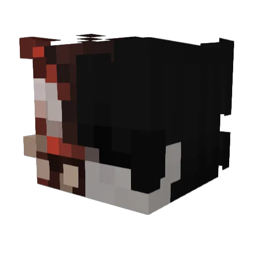 killpro34 Minecraft avatar head, 3D render