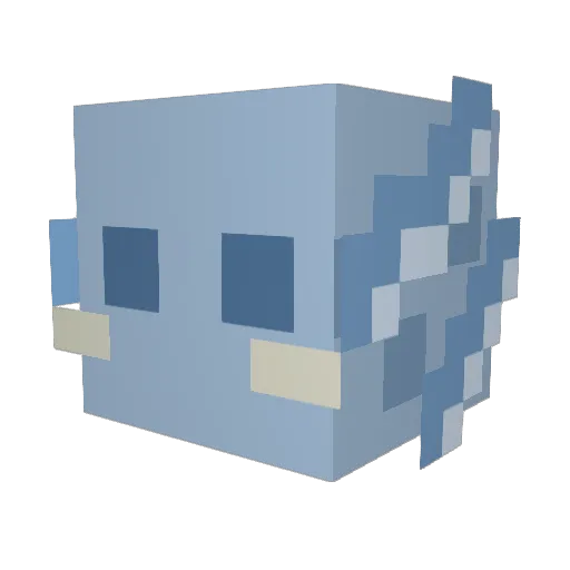 killriii Minecraft avatar head, 3D render