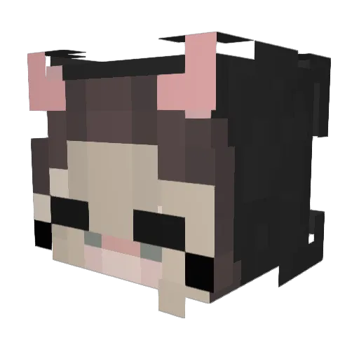 killrkate Minecraft avatar head, 3D render