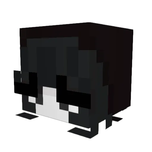 killscruu Minecraft avatar head, 3D render