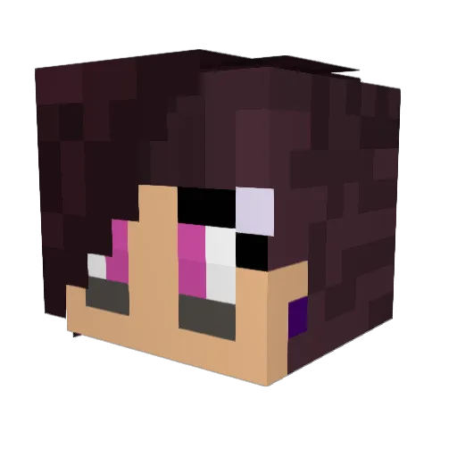 killtile Minecraft avatar head, 3D render