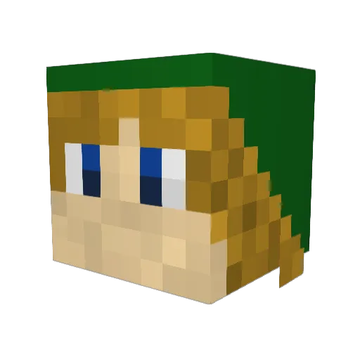 killuall27 Minecraft avatar head, 3D render