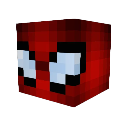 kilo9delta Minecraft avatar head, 3D render