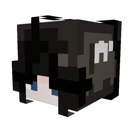 kilojoule2 Minecraft avatar head, 3D render
