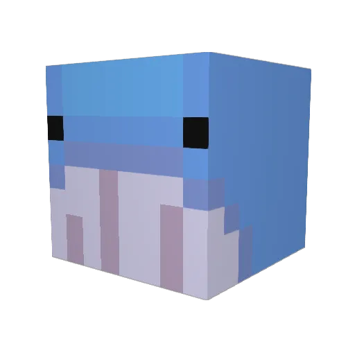 kilroyyyyyy Minecraft avatar head, 3D render
