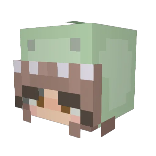kilspree14 Minecraft avatar head, 3D render