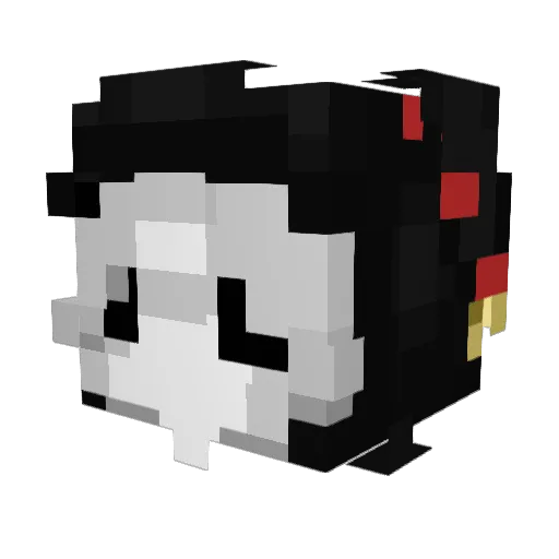 kilun_ Minecraft avatar head, 3D render