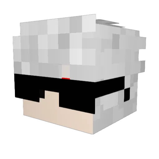 kilzonelol2 Minecraft avatar head, 3D render