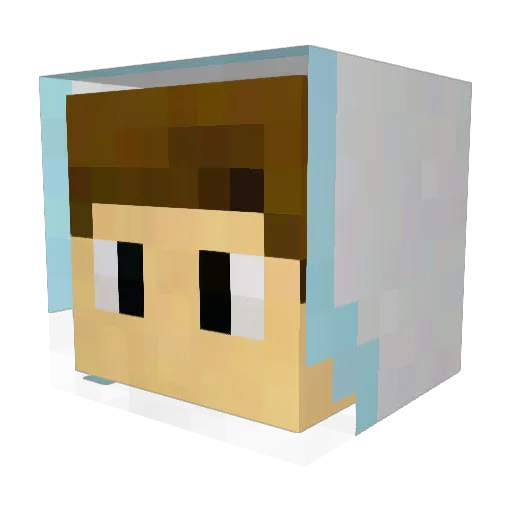 kimax330908 Minecraft avatar head, 3D render