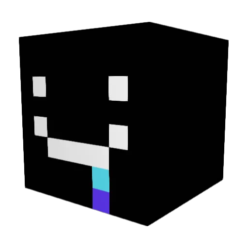 kimchbab Minecraft avatar head, 3D render