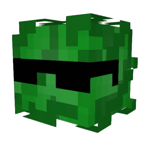 kimchislap_exe Minecraft avatar head, 3D render