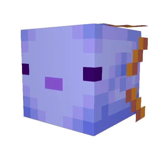 kimhy7 Minecraft avatar head, 3D render