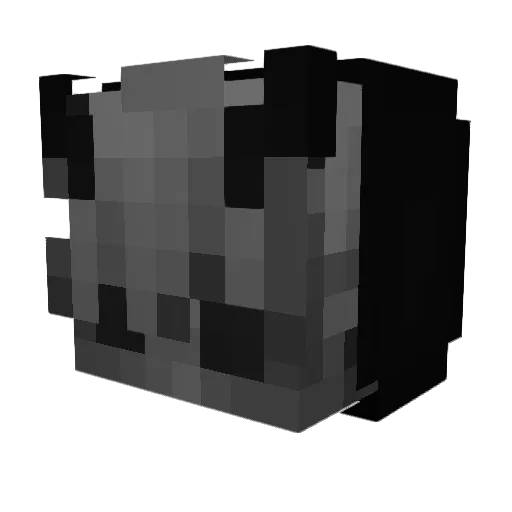 kimisha1312 Minecraft avatar head, 3D render